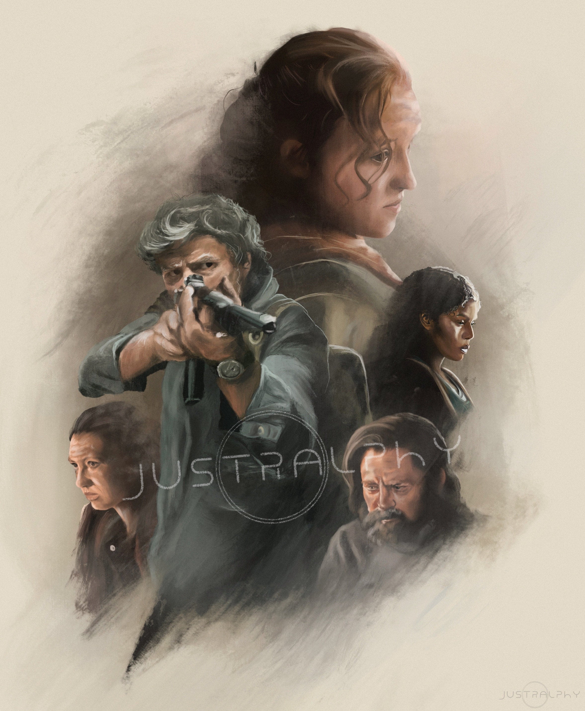 The Last of Us Poster Series II on Behance  The last of us, Poster series,  Star wars drawings